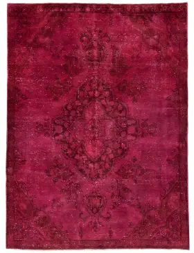 Purple  Persia Persian Vintage Carpet  246 x 165 cm