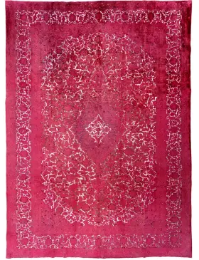 Purper Perzië Perzisch Vintage Tapijt  367 x 270 cm