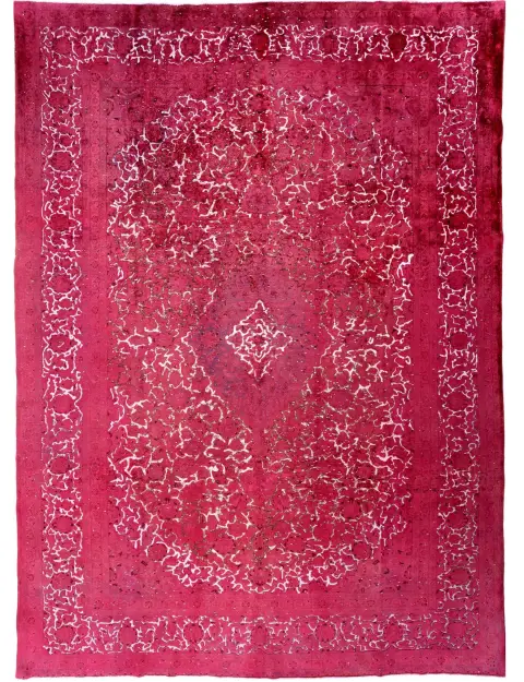 Lila Persien Persischer Vintage Teppich  367 x 270 cm