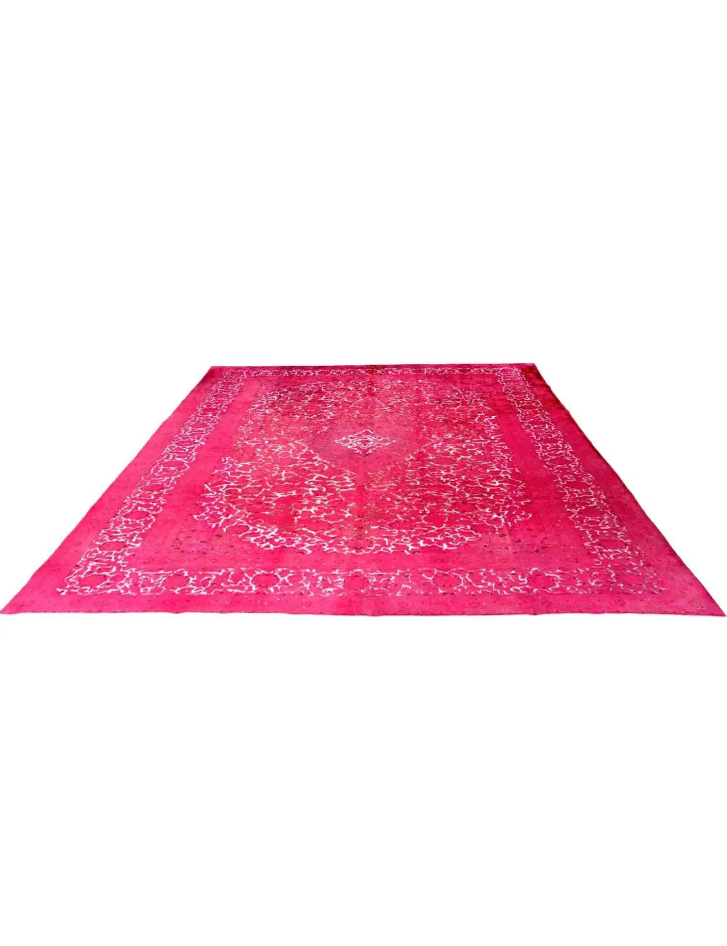 Púrpura Persa Alfombra persa vintage 367 x 270 cm - Alfombra única hecha a mano