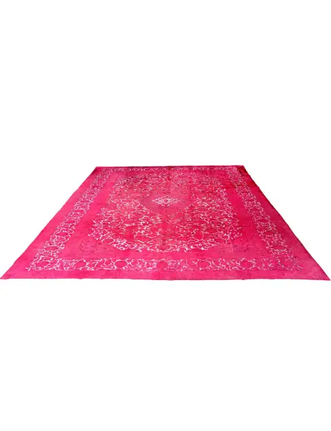 Lila Persien Persischer Vintage Teppich  367 x 270 cm