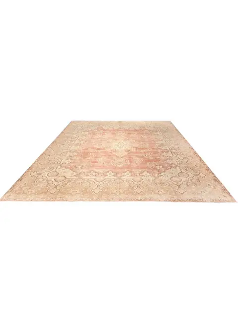 Beige Perzië Perzisch Vintage Tapijt  389 x 297 cm