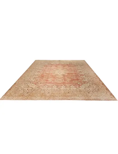 Beige Perzië Perzisch Vintage Tapijt  389 x 297 cm
