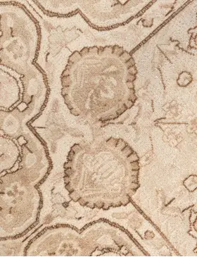 Beige Persien Persisk Vintagetæppe  389 x 297 cm