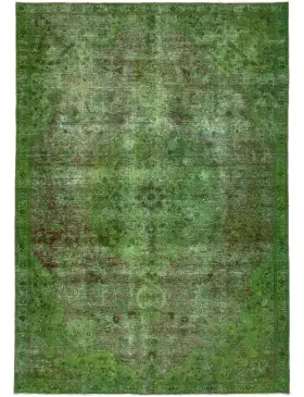 Green  Persia Persian Vintage Carpet  326 x 223 cm