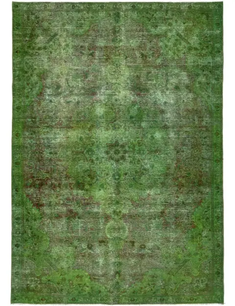 Grün Persien Persischer Vintage Teppich  326 x 223 cm
