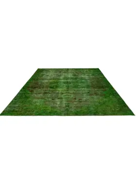 Green  Persia Persian Vintage Carpet  326 x 223 cm
