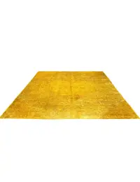 Amarillo Turquía Alfombra vintage  275 x 178 cm