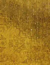 Amarillo Turquía Alfombra vintage  275 x 178 cm