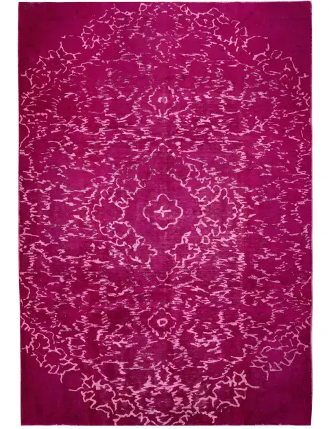 Lila Persien Persischer Vintage Teppich  300 x 188 cm