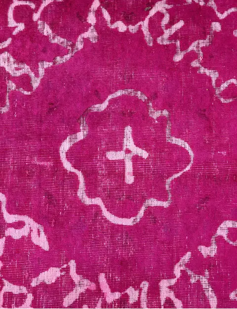 Lila Persien Persischer Vintage Teppich  300 x 188 cm