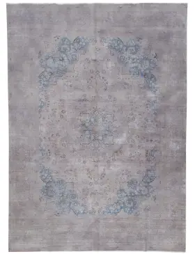 Grijs Perzië Perzisch Vintage Tapijt  370 x 277 cm