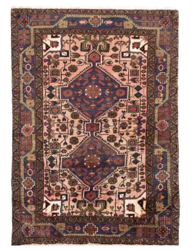 Rosa Persia Hamadan 138 x 95 cm