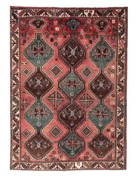 Röda Persien Shiraz  205 x 152 cm