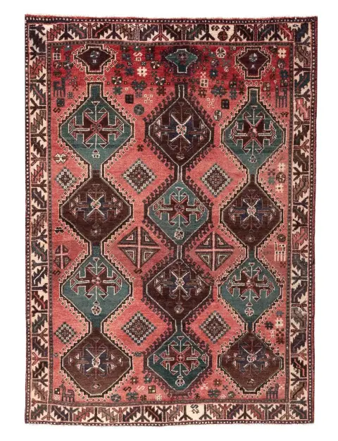 Röda Persien Shiraz  205 x 152 cm