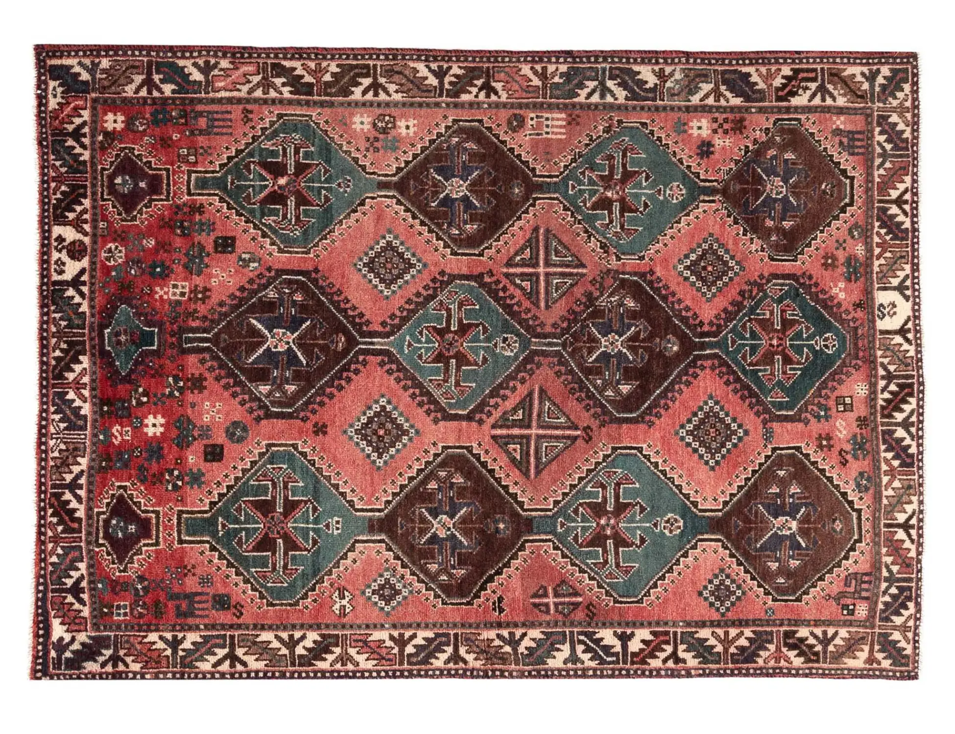Rot Persien Shiraz 205 x 152 cm