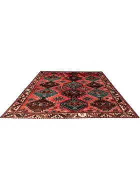 Röda Persien Shiraz  205 x 152 cm