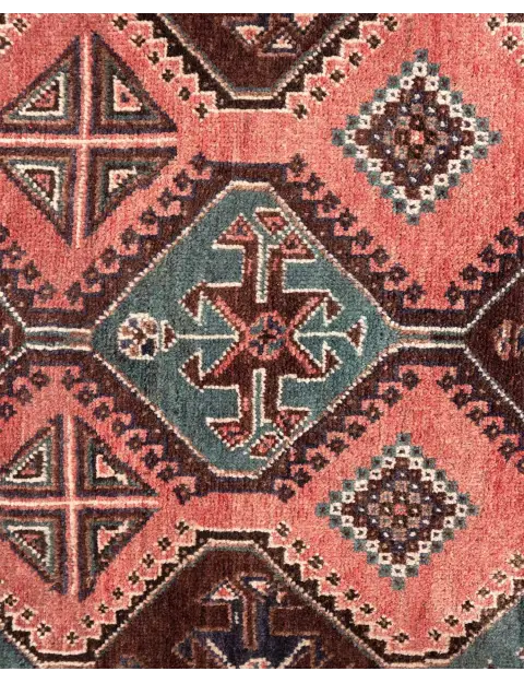 Röda Persien Shiraz  205 x 152 cm