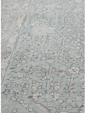 Blau Persien Persischer Vintage Teppich  293 x 197 cm