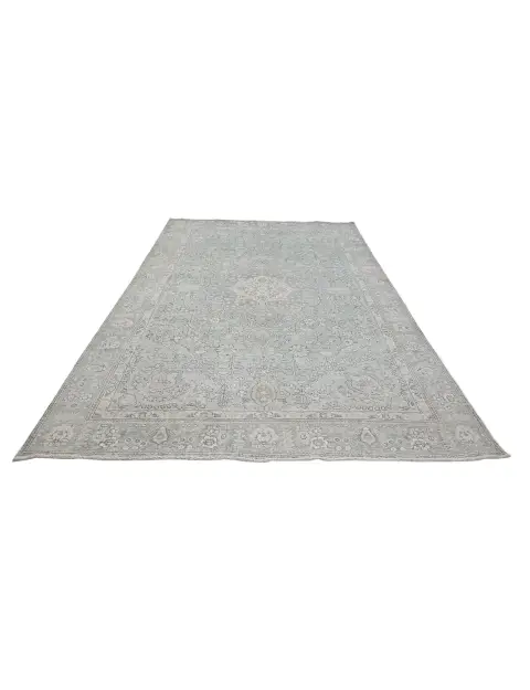 Blau Persien Persischer Vintage Teppich  293 x 197 cm