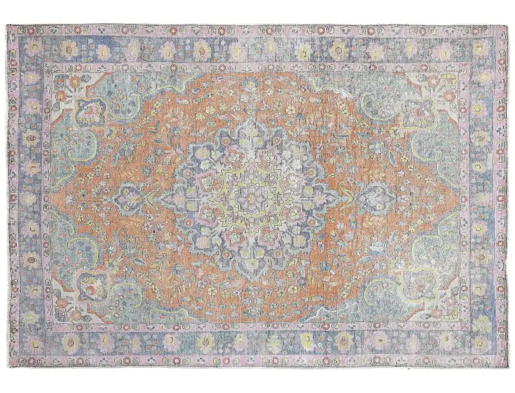Braun Persien Persischer Vintage Teppich  290 x 199 cm