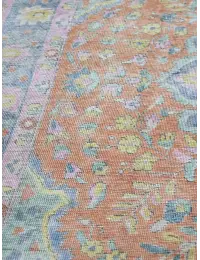 Braun Persien Persischer Vintage Teppich  290 x 199 cm
