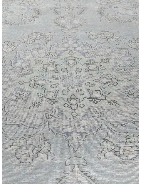 Blau Persien Persischer Vintage Teppich  279 x 204 cm