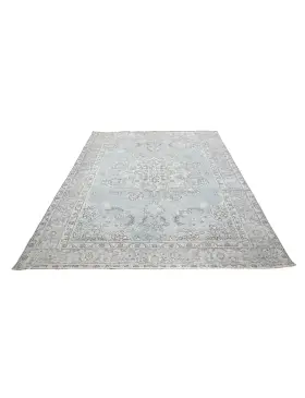Bleu Persan Tapis Persan vintage  279 x 204 cm