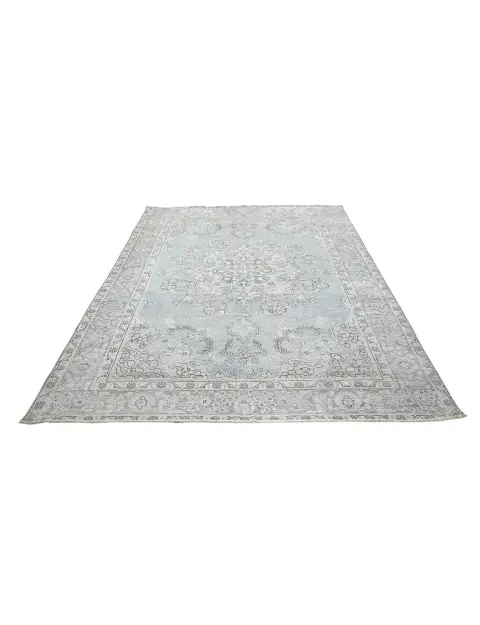 Blau Persien Persischer Vintage Teppich  279 x 204 cm