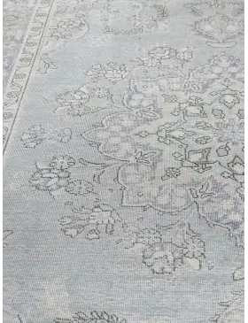 Bleu Persan Tapis Persan vintage  279 x 204 cm