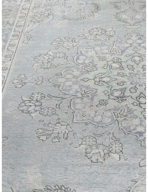 Blau Persien Persischer Vintage Teppich  279 x 204 cm