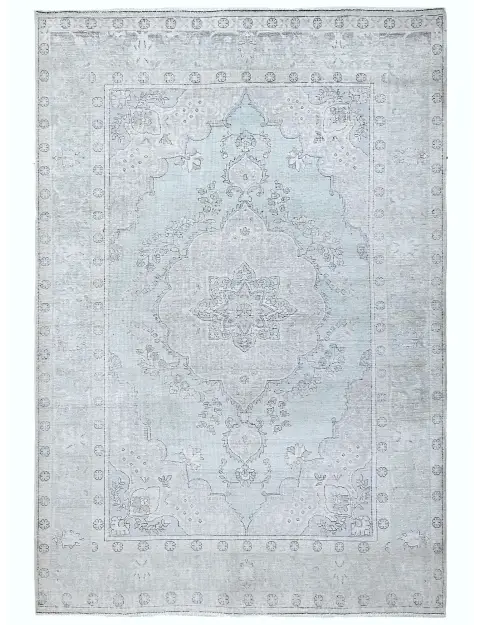 Blau Persien Persischer Vintage Teppich  288 x 197 cm