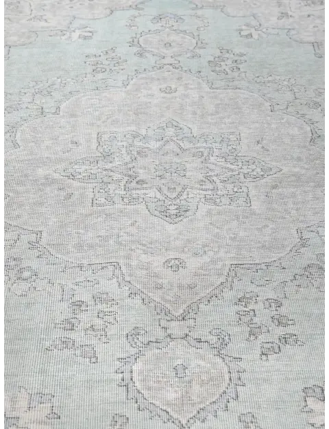 Blau Persien Persischer Vintage Teppich  288 x 197 cm