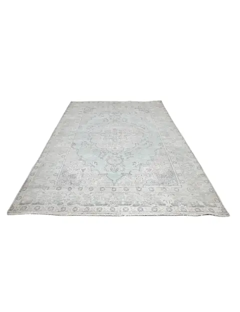 Blau Persien Persischer Vintage Teppich  288 x 197 cm