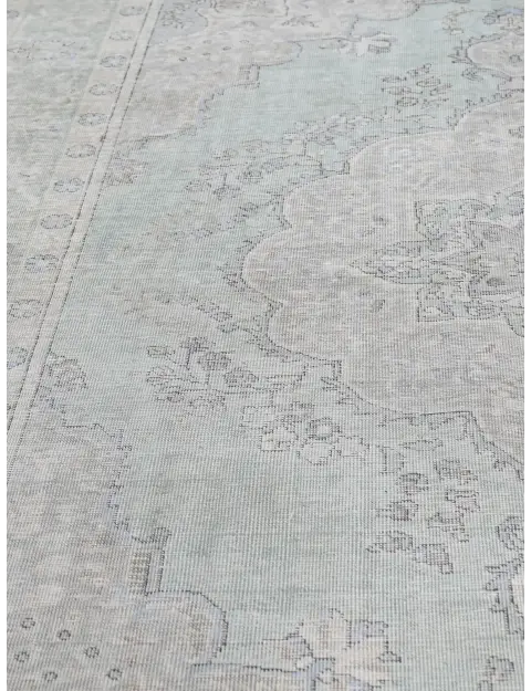 Blau Persien Persischer Vintage Teppich  288 x 197 cm