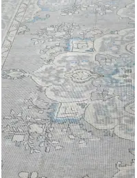 Grau Persien Persischer Vintage Teppich  292 x 198 cm