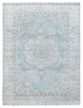 Blå Persien Persisk vintage matta  270 x 201 cm