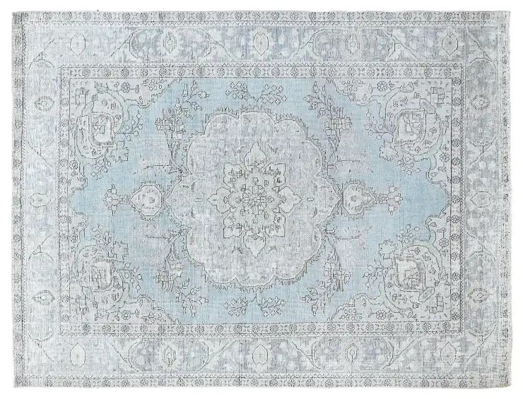Blau Persien Persischer Vintage Teppich  270 x 201 cm