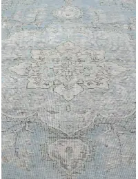 Blau Persien Persischer Vintage Teppich  270 x 201 cm