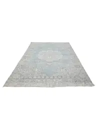 Blau Persien Persischer Vintage Teppich  270 x 201 cm