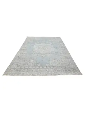 Blå Persien Persisk vintage matta  270 x 201 cm