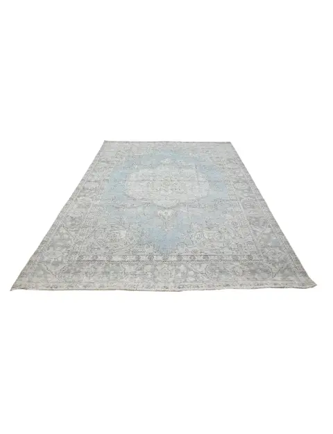 Blau Persien Persischer Vintage Teppich  270 x 201 cm