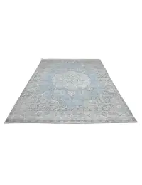 Blau Persien Persischer Vintage Teppich  270 x 201 cm