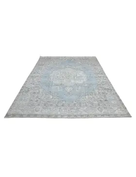 Blå Persien Persisk vintage matta  270 x 201 cm