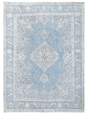 Bleu Persan Tapis Persan vintage  278 x 201 cm