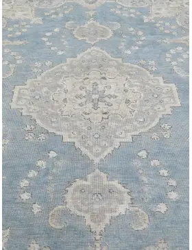 Bleu Persan Tapis Persan vintage  278 x 201 cm