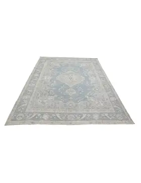 Bleu Persan Tapis Persan vintage  278 x 201 cm
