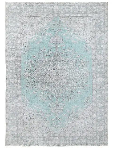 Blau Persien Persischer Vintage Teppich  279 x 198 cm
