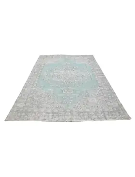 Blu Persiano Tappeto vintage persiano  279 x 198 cm