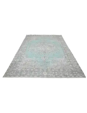 Blu Persiano Tappeto vintage persiano  279 x 198 cm